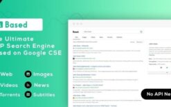 Based v1.0.1 – Google CSE PHP Search Engine Script