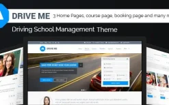 Driveme v1.5.3.1 Driving School WordPress Theme