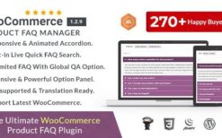 WooCommerce Product FAQ Manager v1.3.1