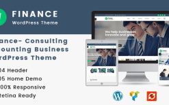 Finance v1.4.9 Consulting, Accounting WordPress Theme