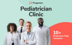 Pregmom – Pediatrician Clinic Elementor Template Kit