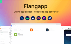 Flangapp (v2.0.3) SAAS Online app builder from website