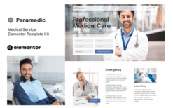 Paramedic – Medical Elementor Template Kit