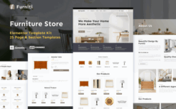 Furniti – Furniture & Home Decor Store Elementor Pro Template Kit