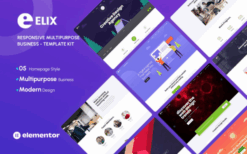 Elix – Responsive Multipurpose Creative Business Template Kit