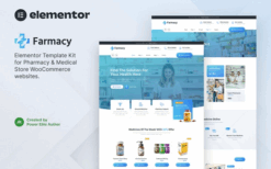 Farmacy – Pharmacy & Medical Store Elementor Template Kit