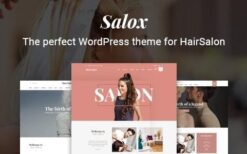 Salox (v1.1.2) Hair Salon WordPress Theme