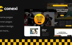 Conexi v3.0.0 Taxi Booking Service WordPress Theme + RTL
