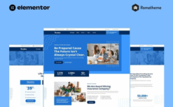 Credice – Insurance Agency Elementor Pro Full Site Template Ki