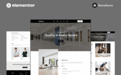 Defloor – Floor Company Elementor Pro Full Site Template Kit