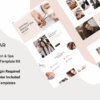 Lezar Beauty Salon & Spa Elementor Template Kit