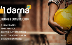 Darna – Building & Construction HTML5 Template