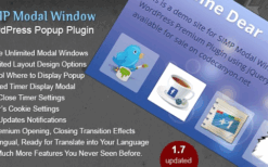 Simp Modal Window v1.7 WordPress Plugin