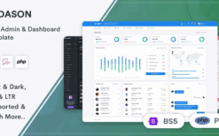 Dason v1.0 PHP Admin & Dashboard Template