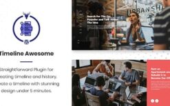 Timeline Awesome Pro v1.1.2 Timeline and History WordPress Plugin