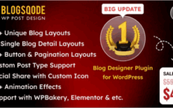Blogsqode (v3.0.0) Blog Design for WordPress