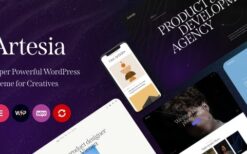 Artesia (v1.16.0) WordPress Theme for Creatives