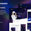 Vironic – Augmented & Virtual Reality Services Elementor Template Kit