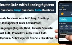 Play Quiz v2.1 (Text,Image,Audio) & Earn Money