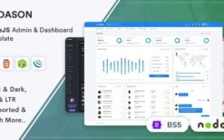 Dason v1.0 Nodejs Admin & Dashboard Template