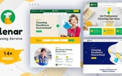 Klenar (v1.0.9) Cleaning Services WordPress Theme + RTL