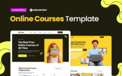 Collab – Online Courses Elementor Template Kit [Active]