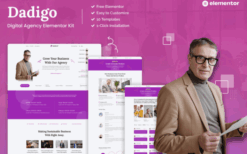 Dadigo – Digital Agency Elementor Template Kit