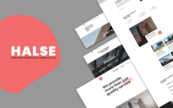 Halse – Architecture & Interior Design Elementor Template Kit