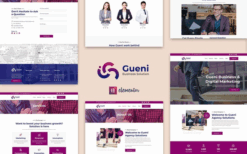 Gueni – Business Solution Elementor Template Kit