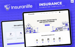 Insuranlife – Insurance Agency Elementor Template Kit