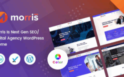 Morris v1.0.3 WordPress Theme for Digital Agency