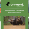 Eronment (v1.5) Environmental WordPress theme