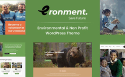 Eronment (v1.5) Environmental WordPress theme
