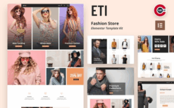 ETI – Fashion Store Elementor Template Kit