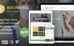BugsPatrol (v1.5.0) Pest & Insects Control Disinsection Services WordPress Theme