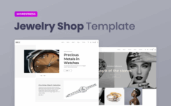 Brilly – Jewelry Store WooCommerce Elementor Template Kit