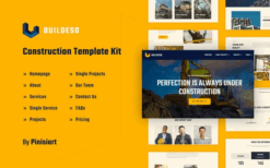 Buildeso – Construction & Building Elementor Template Kit