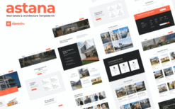 Astana – Real Estate & Architecture Elementor Template Kit