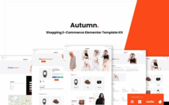 Autumn – Fashion eCommerce Elementor Template Kit
