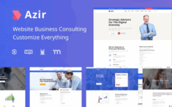 Azir – Finance Consulting Elementor Template Kit