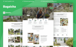 Bagaicha – Landscape & Gardening Elementor Template Kit