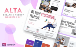 ALTA – Creative Agency Elementor Template Kit