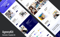 AgencyKit – Portfolio Elementor Template Kit
