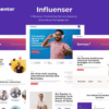 Influenser – Influencer Marketing Services Agency Elementor Template Kit