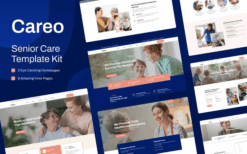 Careo – Elderly & Senior Care Elementor Template Kit