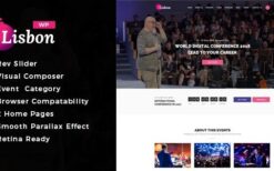 lisbon v1.5 Event WordPress Theme