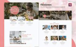 Flossom – Flower Shop Elementor Template Kit