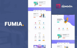 Fumia – Startup Agency Elementor Template Kit
