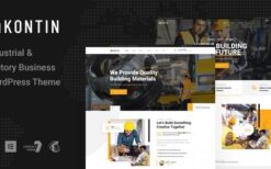 Kontin v1.0.1 Industrial & Factory WordPress Theme