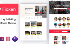 Fioxen (v1.2.3) Directory Listing WordPress Theme